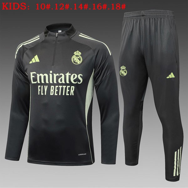 Enfant Sweatshirt Real Madrid 2025-26 Vert 7
